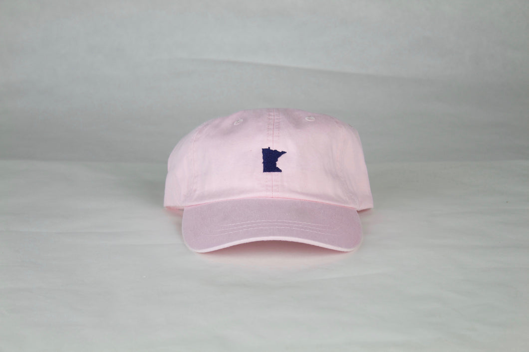 Pale Pink Minnesota Hat